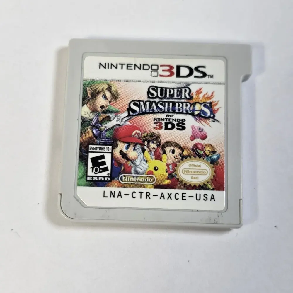 Super Smash Bros Nintendo 3DS 2014 Cartridge Only Authentic USA AXCE